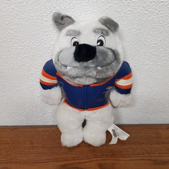 Vintage Plush 1998 NFL Denver Broncos Bulldog 11" Stuffed Animal - Picture 1 of 5